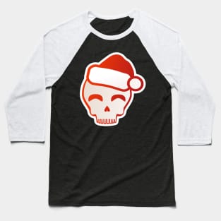 SAnty Claws Skull Baseball T-Shirt